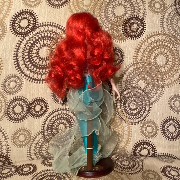 Disney Brass Key Ariel Little Mermaid Porcelain Princess 25th Ann. Edition - Picture 5 of 8